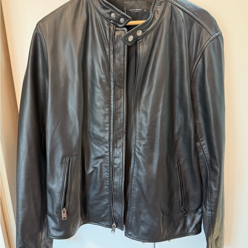 Lucky Brand Black Leather Jacket